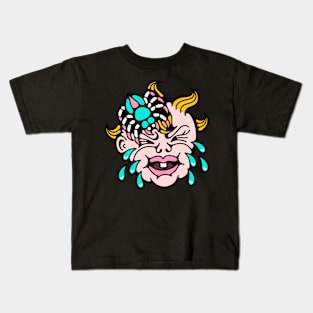 Cry baby spider Kids T-Shirt